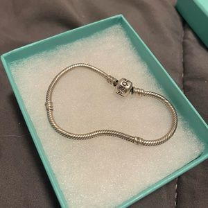 Pandora Sterling Silver Charm Bracelet